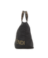 Small Shopping Bag, &pound;295, Handbags, Black, Canvas, Bottom view